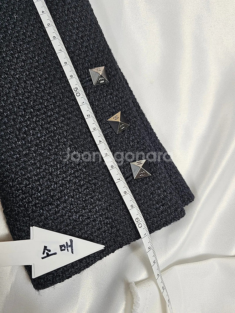 샤넬니트트위드자켓--8